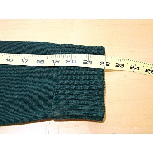 Talbots Womens Black Wool Long Sleeve Full Zip Cardigan Sweater Sz Large Petite - Picture 12 of 12